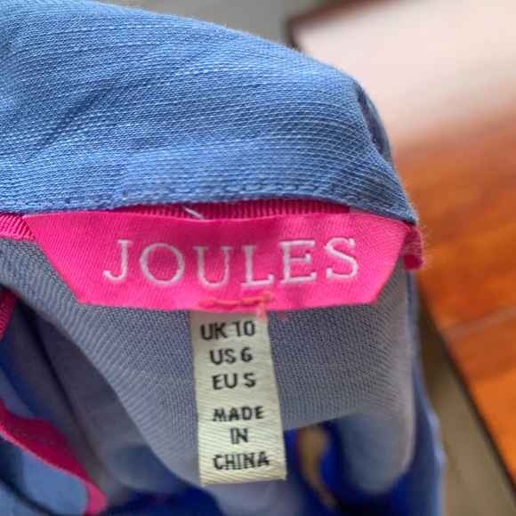 Joules Rosina Tunic Dress Haze Blue Rose - Picture 8 of 8